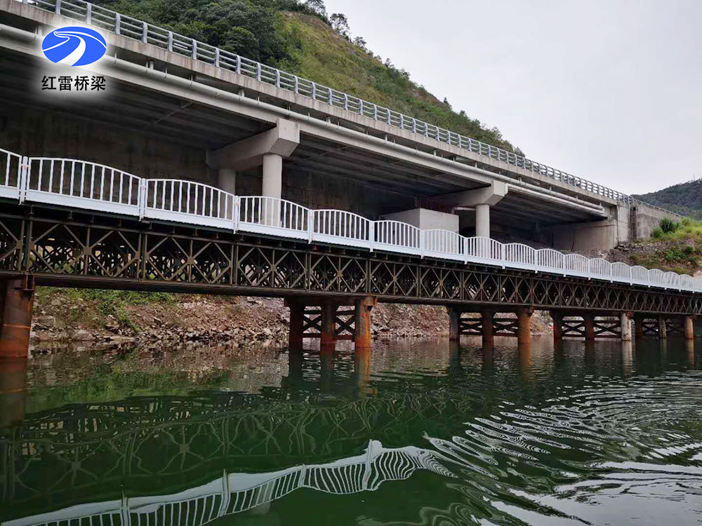 臺州市朱溪水庫工程土建Ⅱ標鋼便橋項目