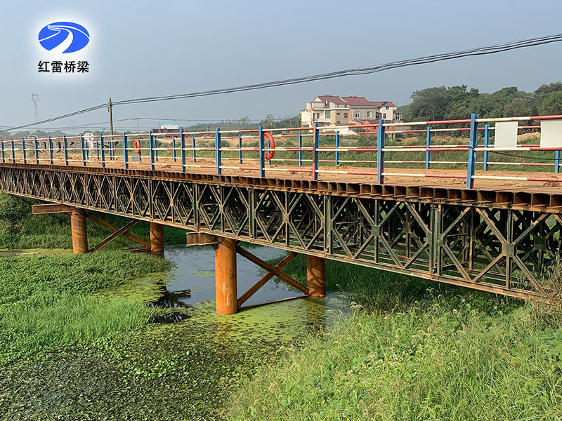 引江濟淮工程鋼便橋
