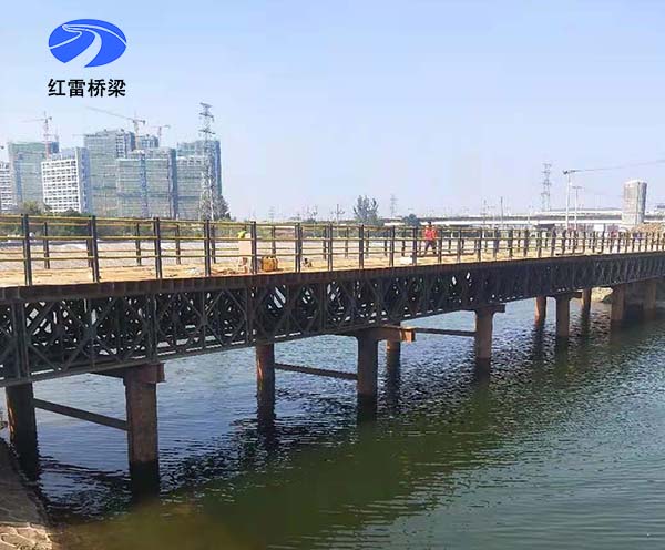 鋼便橋租賃，臨時(shí)鋼棧橋的使用與維護(hù)