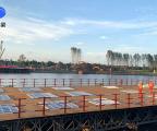 通錫高速公路海門至通州段TXGS-LJ2項(xiàng)目一分部鋼平臺(tái)鋼便橋