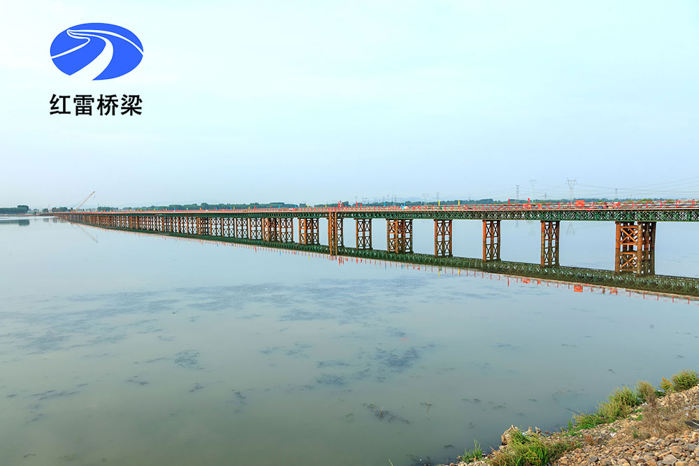 焦唐高速汝方段SG-1標(biāo)項目經(jīng)理部第三分部鋼棧橋及平臺工程