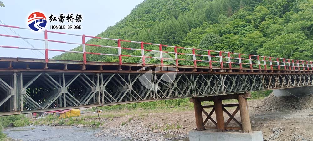 通一條“線”興一張“網” 松長高速鋼棧橋完工