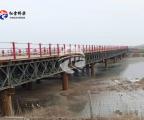 佳木斯至同江鐵路擴能改造工程2標鋼便橋