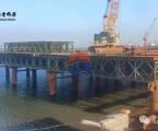 大連登臺-鐵營220kV線路新建工程鋼平臺