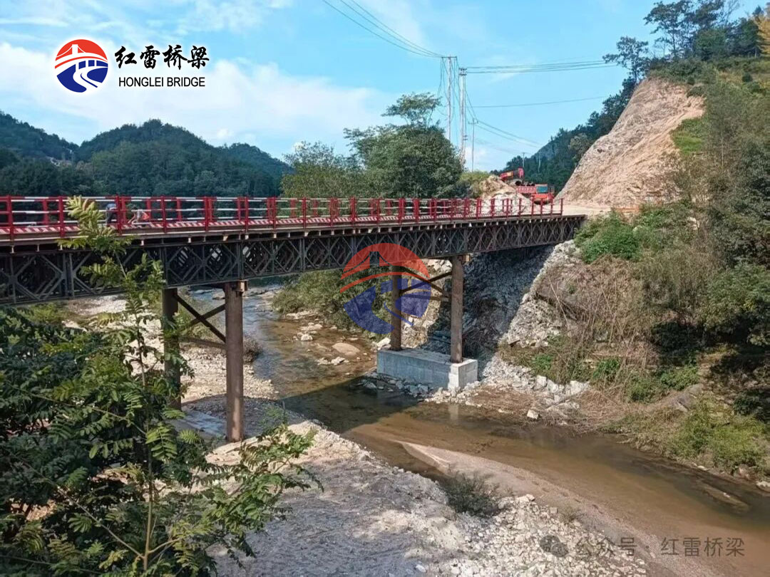 和縣至襄陽高速公路天堂寨支線工程1/2標鋼棧橋